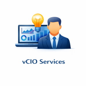 Businessman with data analytics graphics