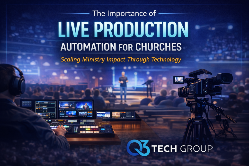 Live Production Automation for Churches: Scaling Ministry Through Smarter Technology